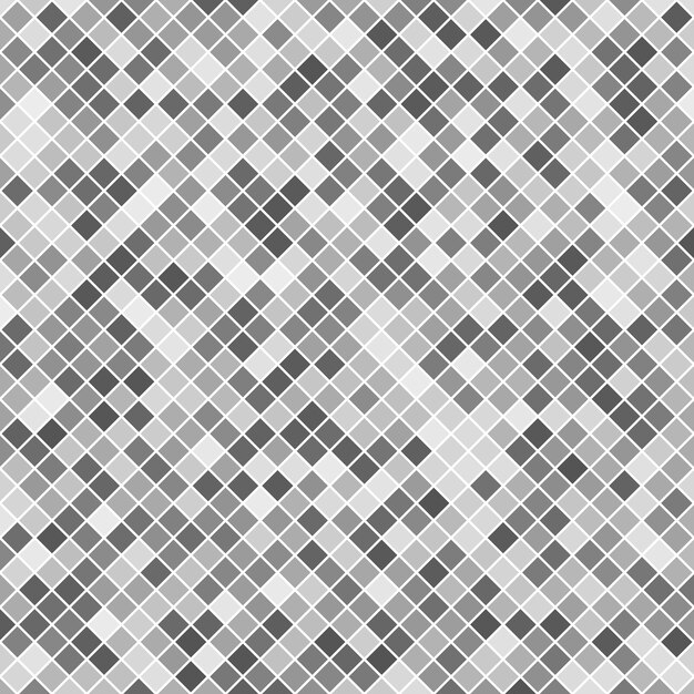 Gray square pattern background - ilustração vetorial