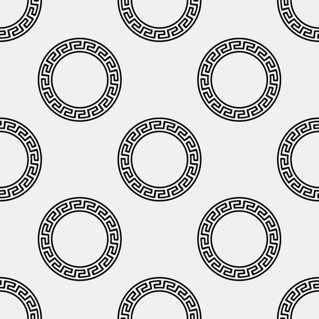 Grego Circular Pattern Ornament