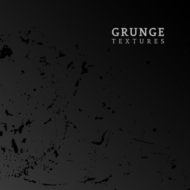 Grunge preto angustiado textura vector