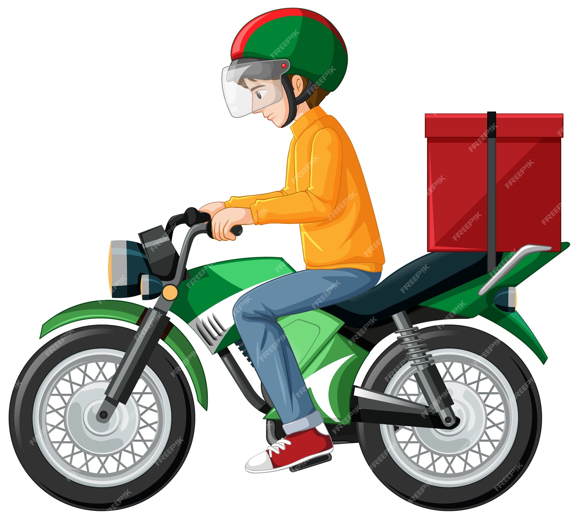 Desenho de motoboy delivery [download] - Designi