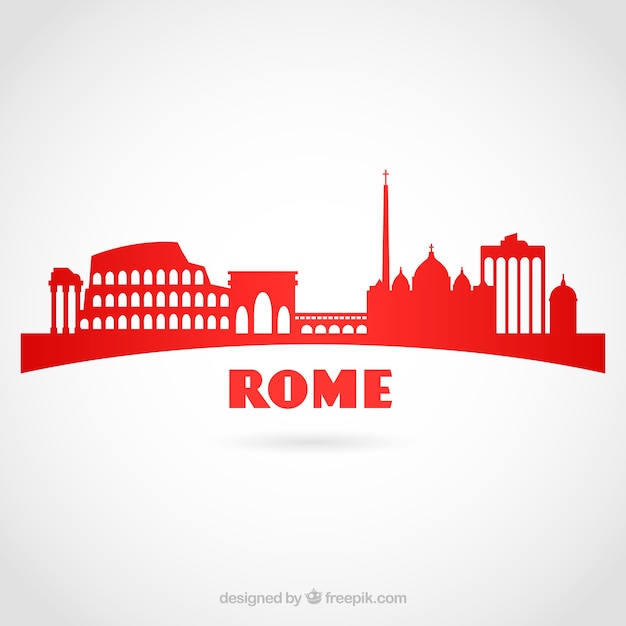 Horizonte vermelho de Roma