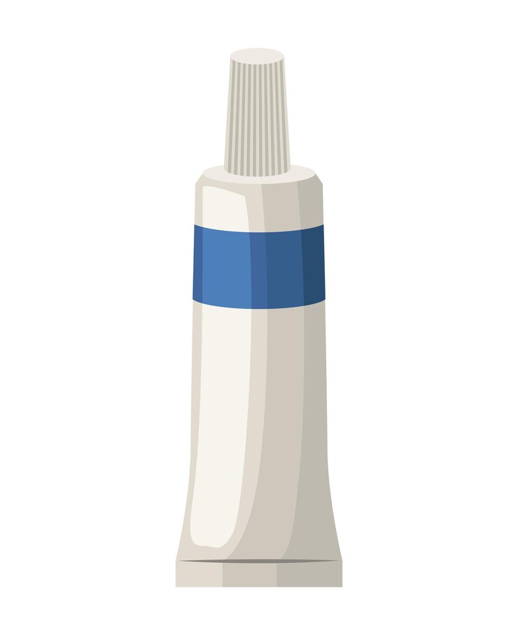 Vetor grátis ícone de produto de tubo de creme médico
