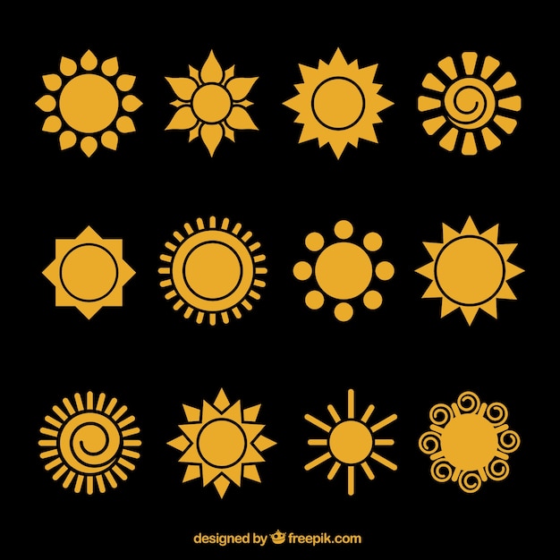 Ícones de sun