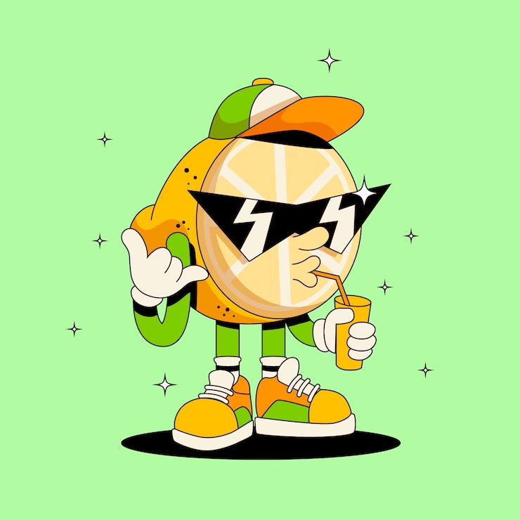 Vetor grátis ilustra??o de desenho animado de limonada desenhada ?