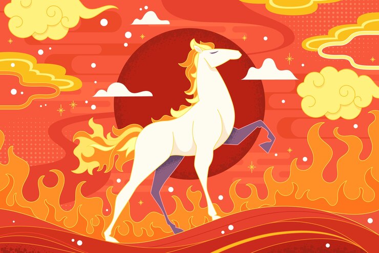 Vetor grátis ilustração animal do zodíaco chinês desenhada à mão