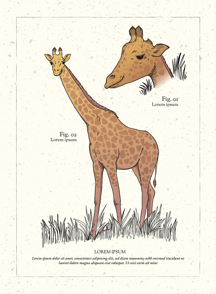 Vetor grátis ilustração animal retrô desenhada à mão