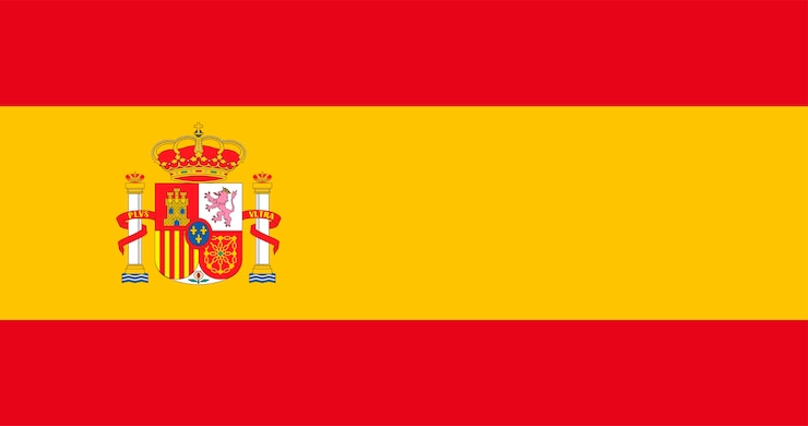 Vetor grátis ilustração da bandeira da espanha