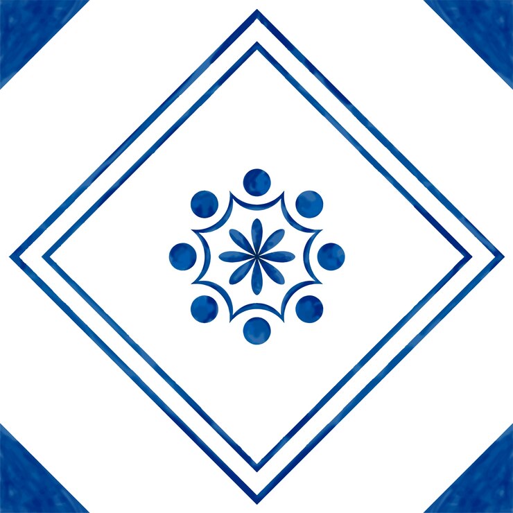 Vetor grátis ilustração, de, azulejos, textured, padrão