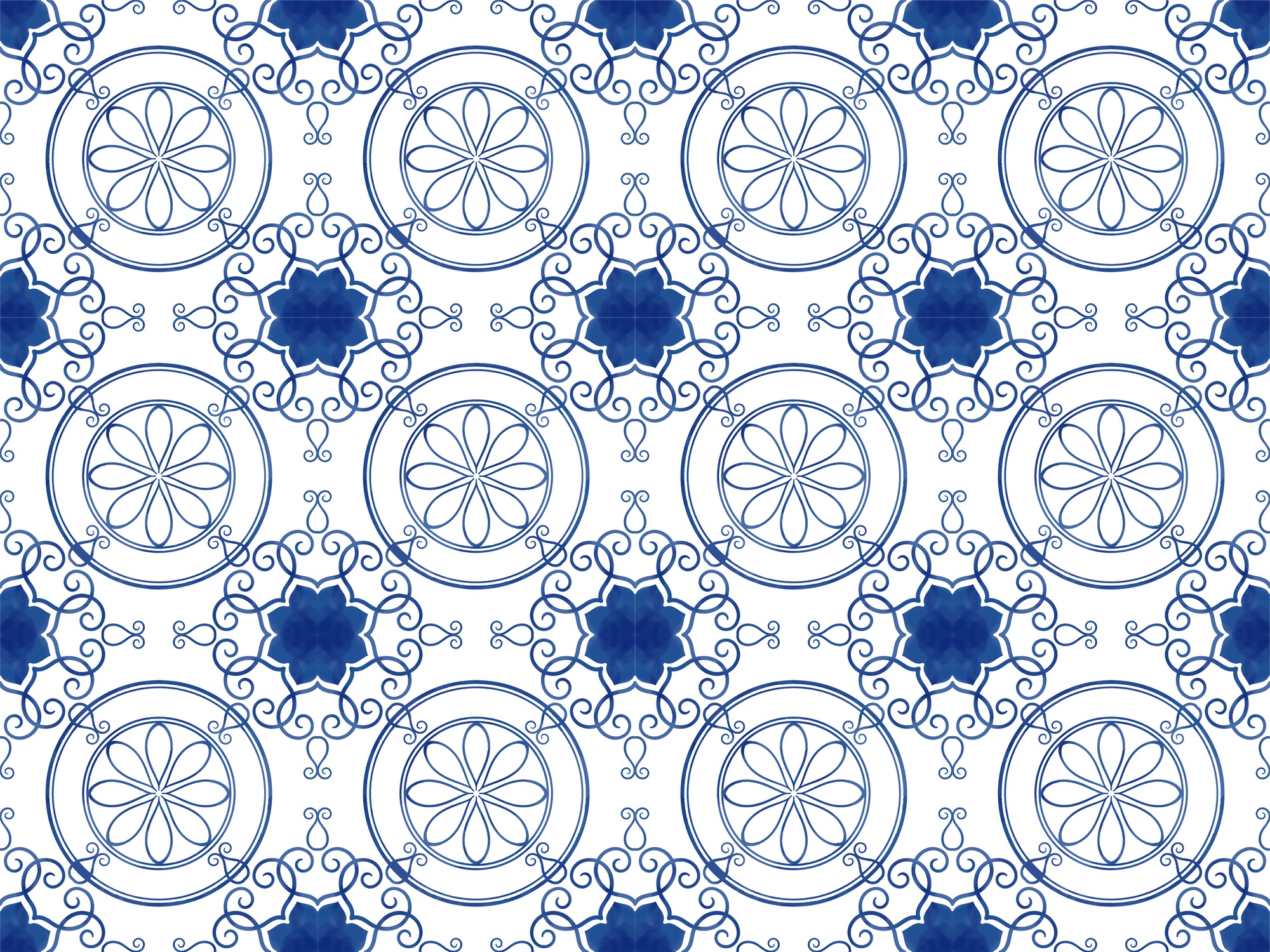 Vetor grátis ilustração, de, azulejos, textured, padrão