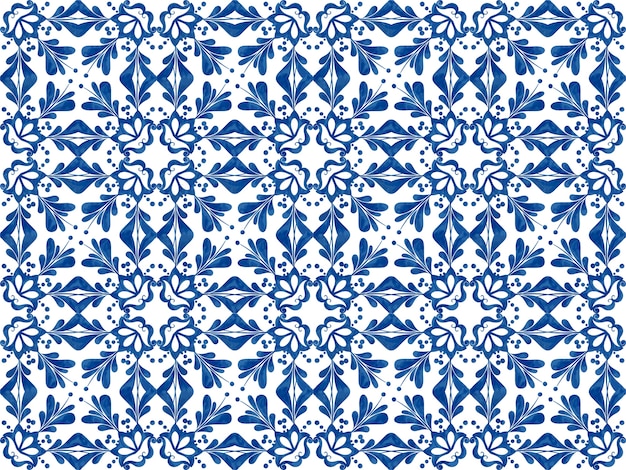 Ilustração, de, azulejos, textured, padrão