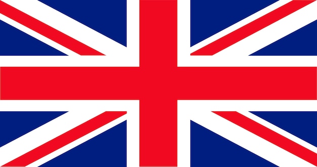 Bandeira do Reino Unido Londres 2012 imagem vetorial de