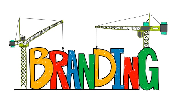 Vetor grátis ilustração de branding de negócios