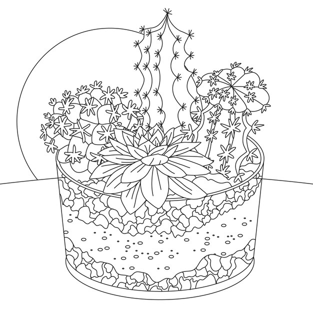 Cacto Desenho Para Colorir - Ultra Coloring Pages