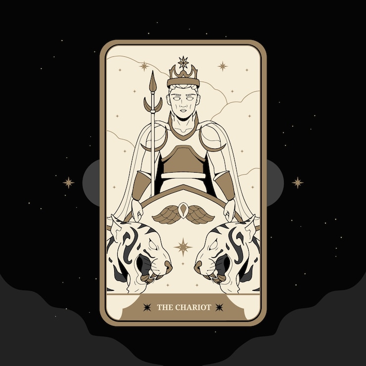 Vetor grátis ilustração de cartas de tarô desenhadas à mão