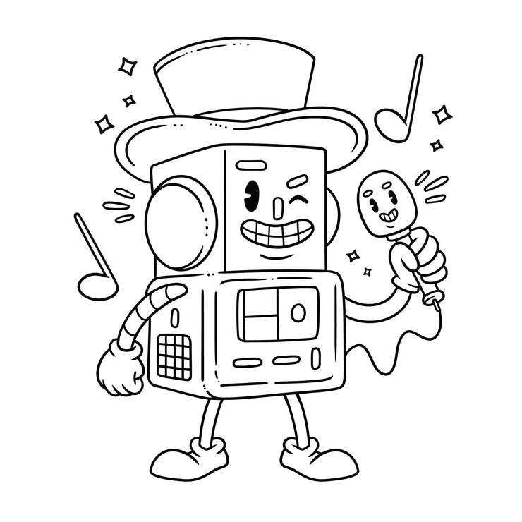 Vetor grátis ilustração de desenho animado retro desenhada à mão