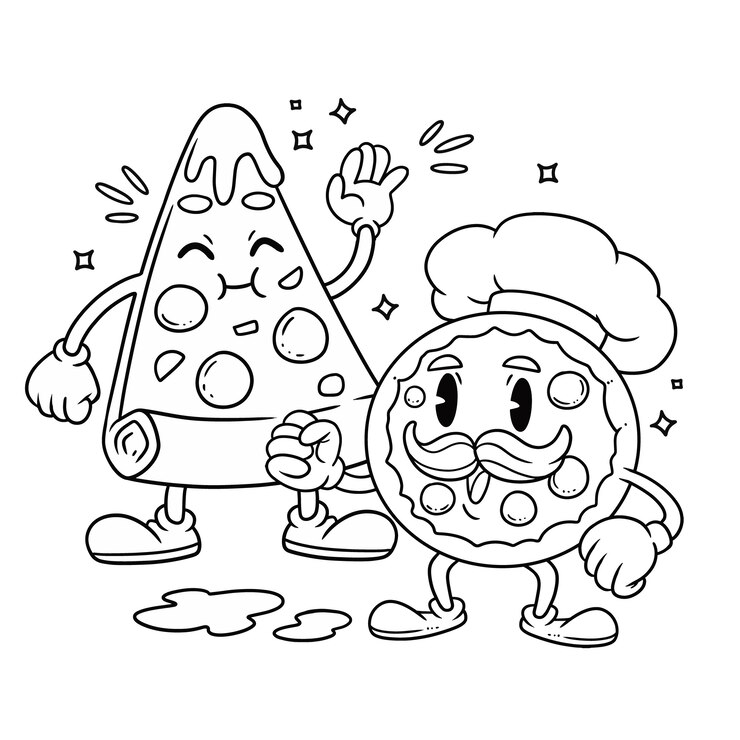 Vetor grátis ilustração de desenho animado retro desenhada à mão