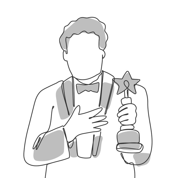 Vetor grátis ilustração de desenho de cinema desenhada à mão