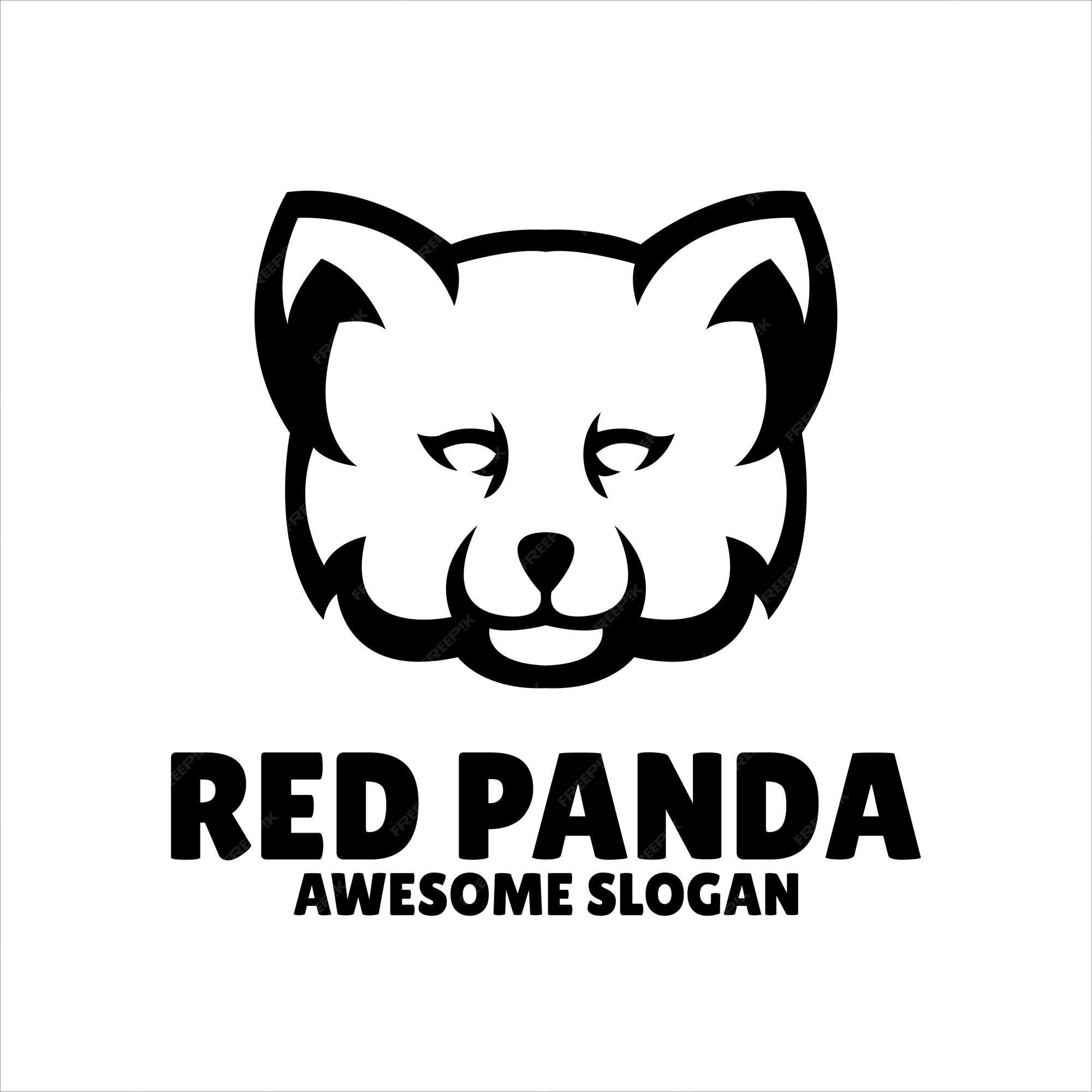 Design PNG E SVG De Ícone De Rosto De Panda Para Camisetas