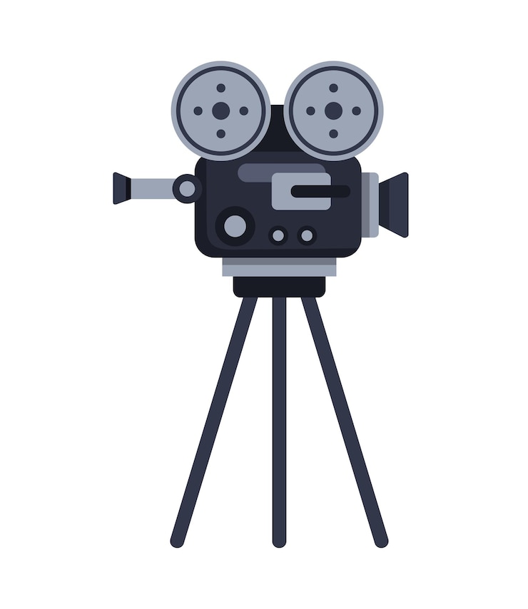 Vetor grátis ilustração de dispositivo de filme