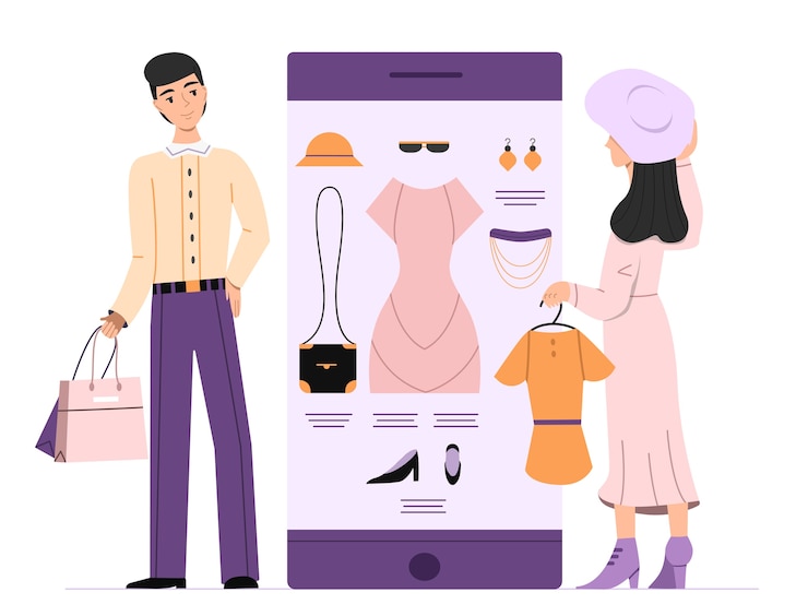 Vetor grátis ilustração de envio on-line de mulher