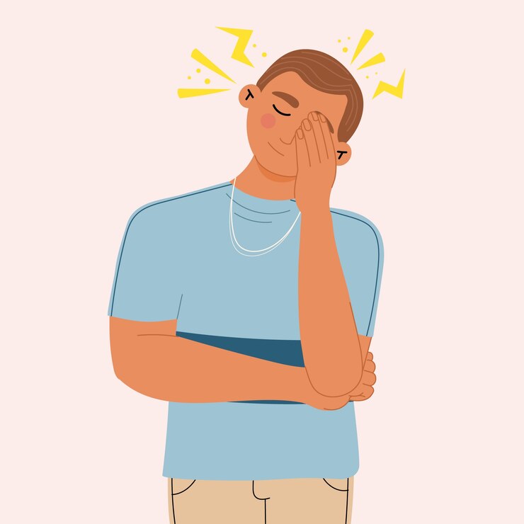 Vetor grátis ilustração de facepalm desenhada à mão