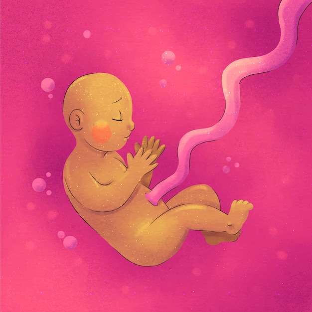 Vetor grátis ilustração de feto pintada em aquarela