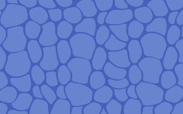 Ilustração de fundo azul de estilo simples e abstrato