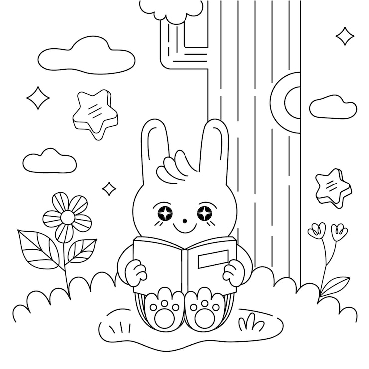 Vetor grátis ilustração de kawaii desenhada à mão