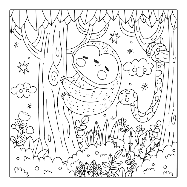 Desenho de Princesa do bosque para Colorir - Colorir.com