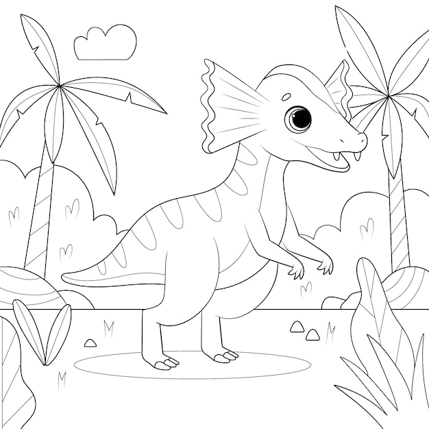 39 Incríveis Desenhos de Dinossauros para Colorir e Imprimir grátis