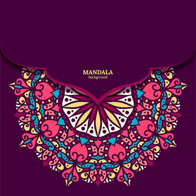 Ilustração de mandala