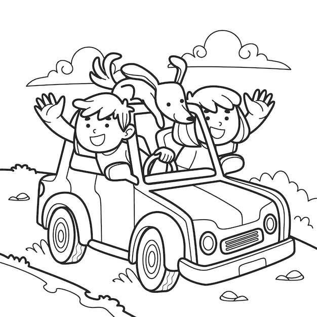 desenho para colorir e imprimir carros