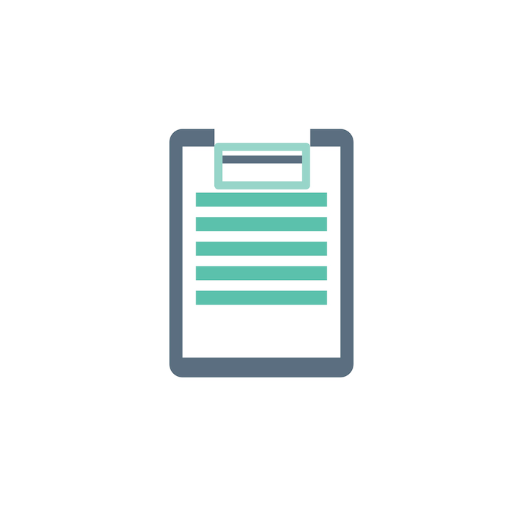 Vetor grátis ilustração, de, papel clipboard
