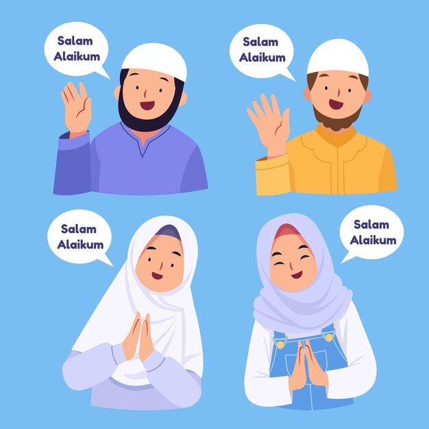 Ilustração de salam de design plano desenhado à mão