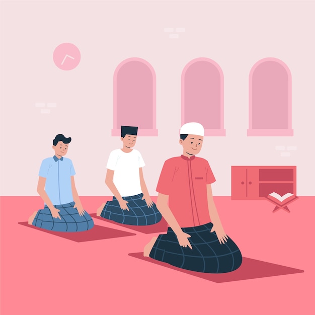 Ilustração de salat desenhada à mão