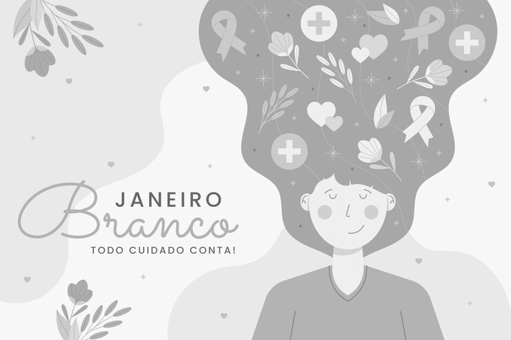 Vetor grátis ilustração desenhada à mão apartamento janeiro branco