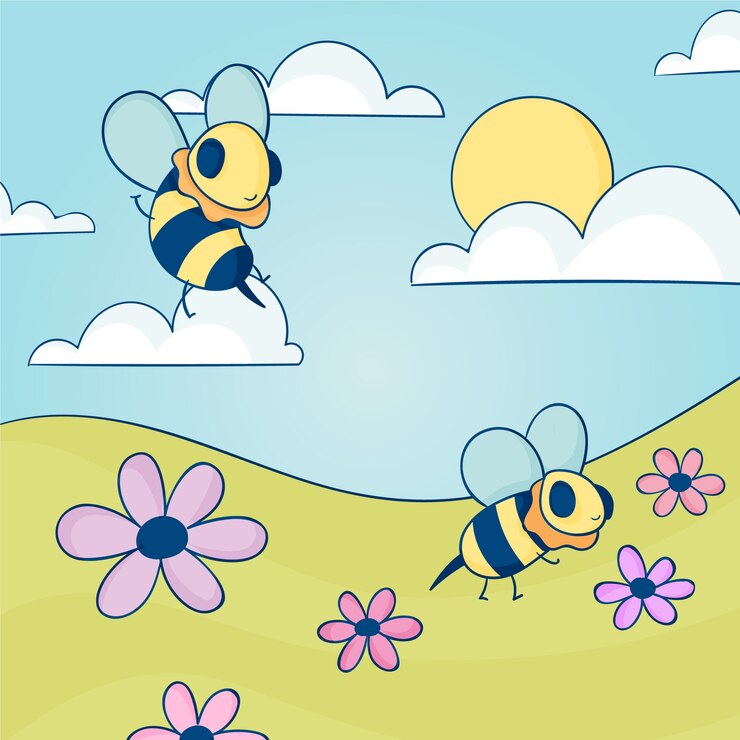 Vetor grátis ilustração desenhada à mão para a primavera
