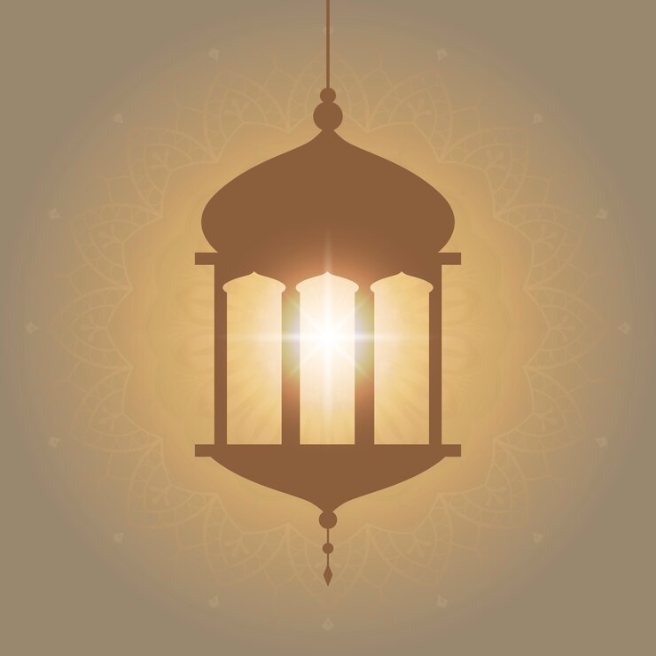 Vetor grátis ilustração do cartão de eid