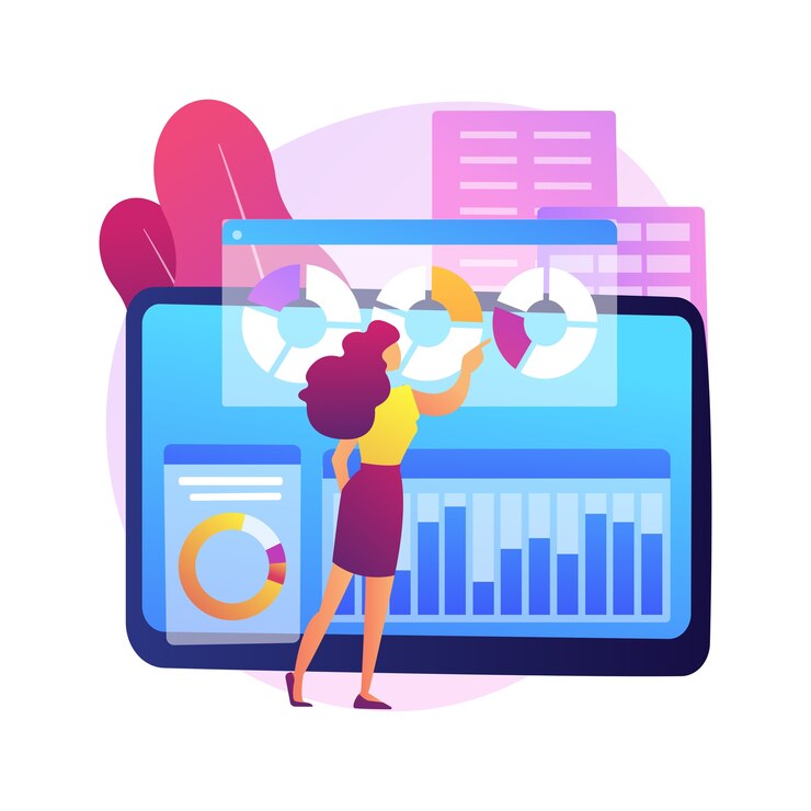 Vetor grátis ilustração do conceito abstrato do software de gerenciamento de inovação. gerenciamento de ideias, ferramenta de brainstorming, controle de inovação, espaço de colaboração, software de desenvolvimento de negócios.