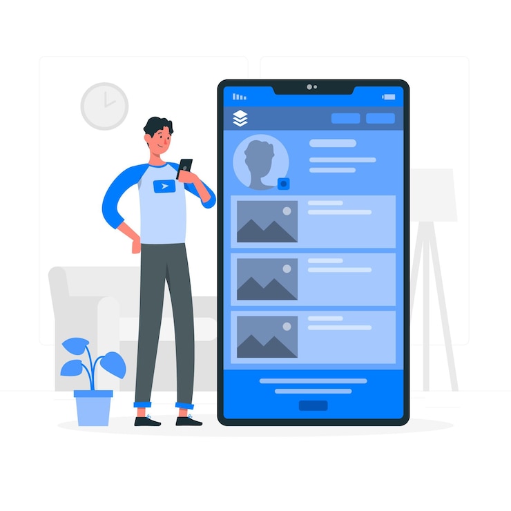 Vetor grátis ilustração do conceito de buffer
