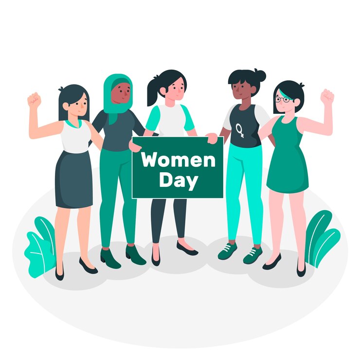 Vetor grátis ilustração do conceito de dia das mulheres