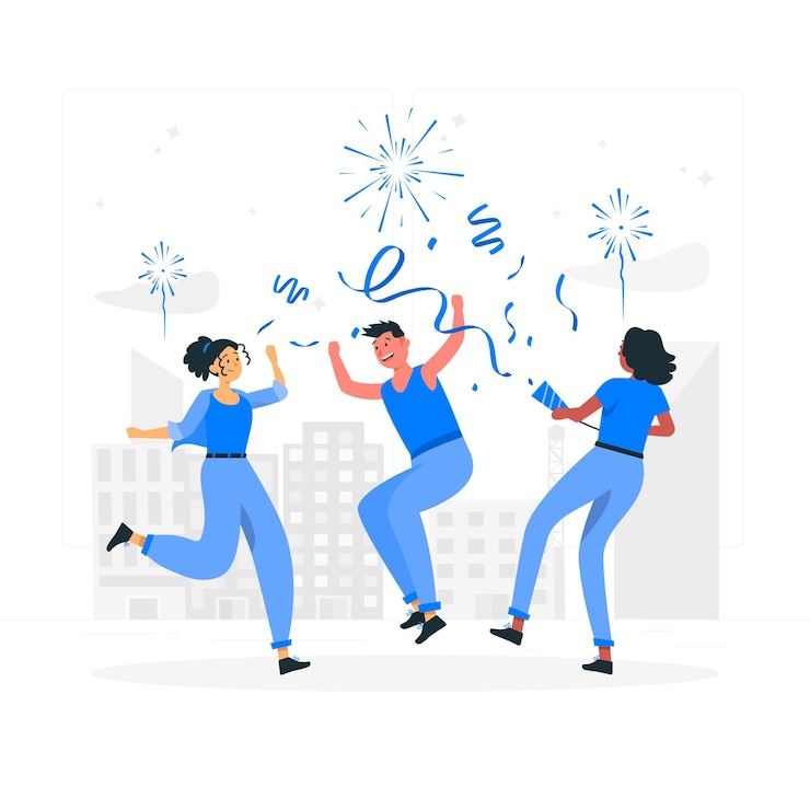 Vetor grátis ilustração do conceito de festividades