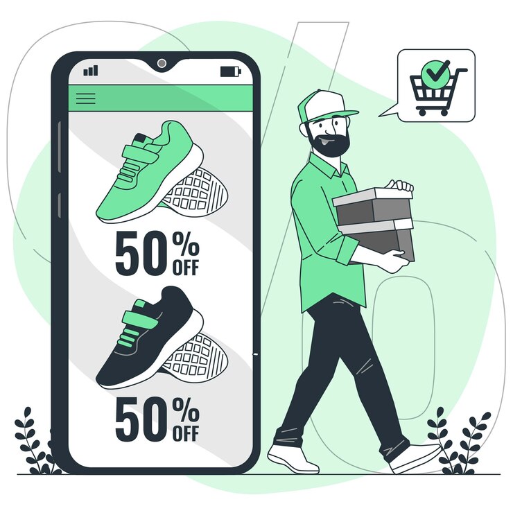 Vetor grátis ilustração do conceito de promoção de vendas