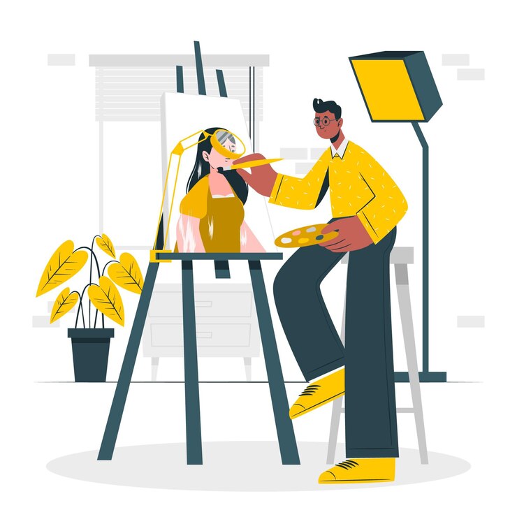 Vetor grátis ilustração do conceito de restaurador