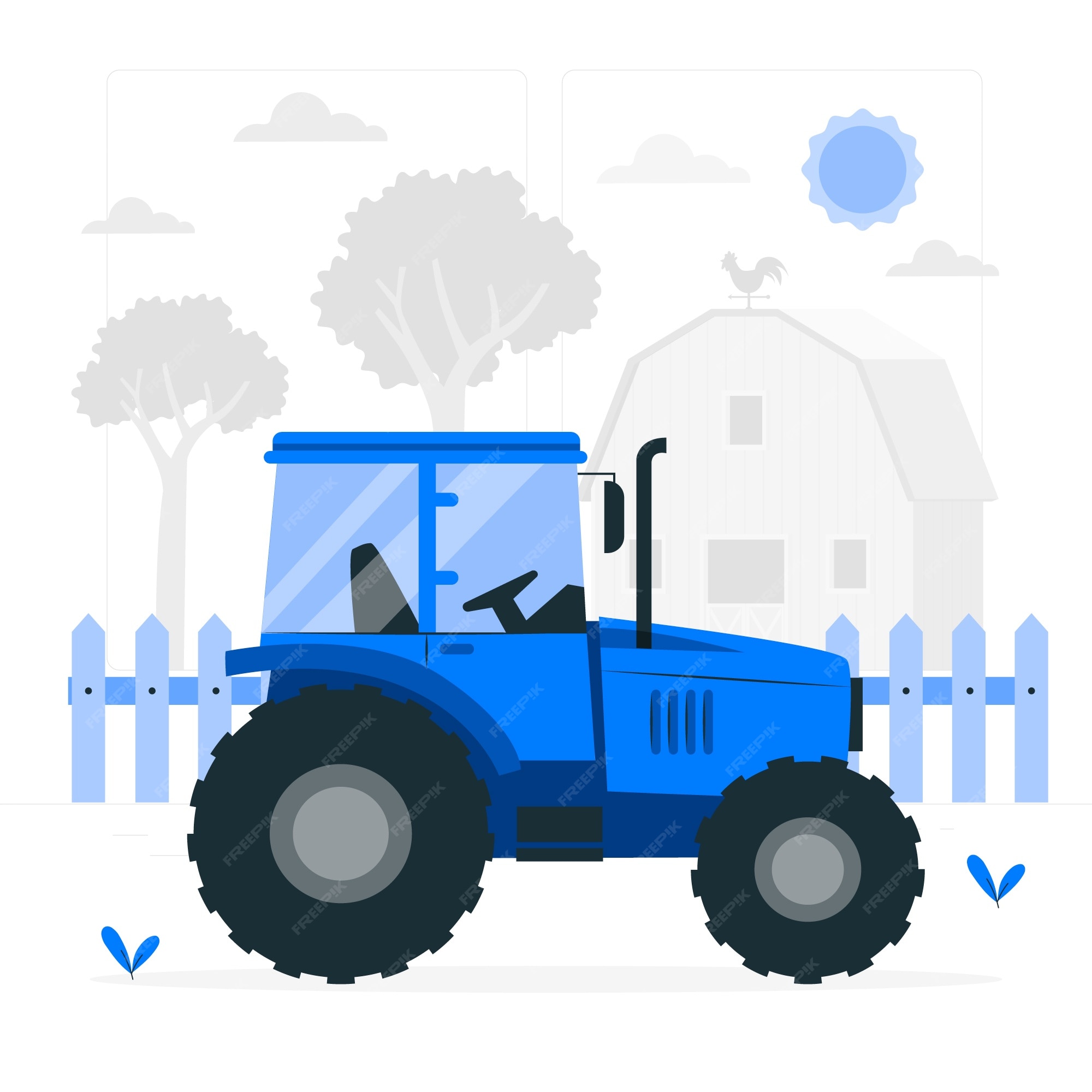 Trator Dos Desenhos Animados PNG , Trator Clipart, Desenho Pintado à Mão,  Tractor Imagem PNG e PSD Para Download Gratuito