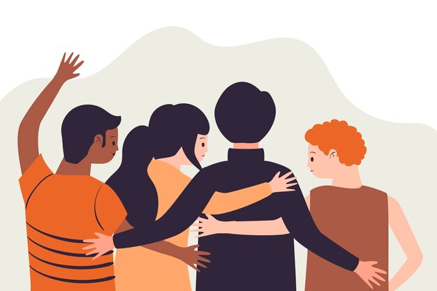Ilustração do dia da juventude