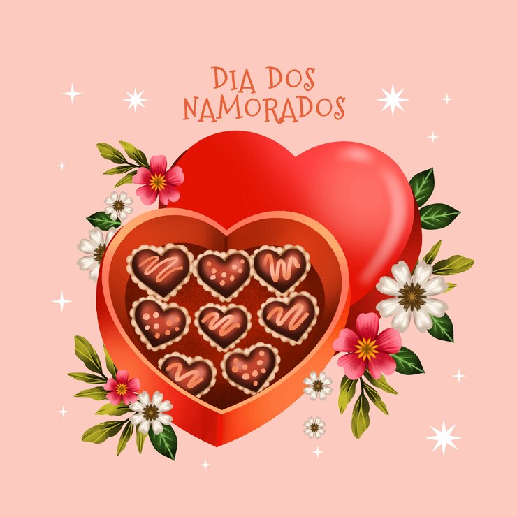 Vetor grátis ilustração em aquarela dia dos namorados