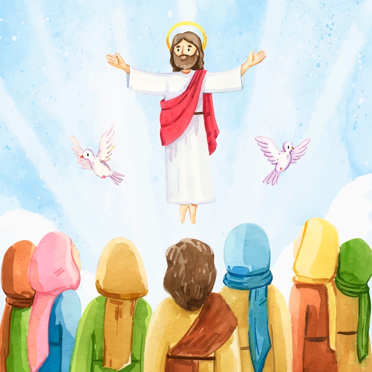 Vetor grátis ilustração em aquarela para a celebração da páscoa