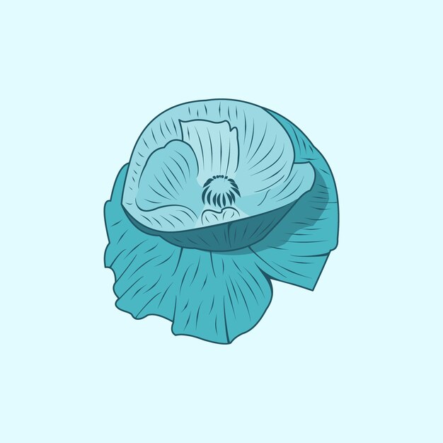 Ilustração em vetor Lily Flower Logo Icon
