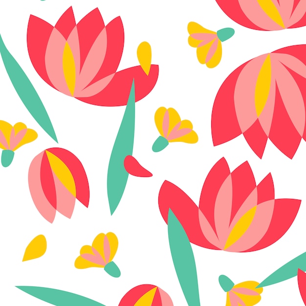 Ilustração Floral Design Pattern Vector